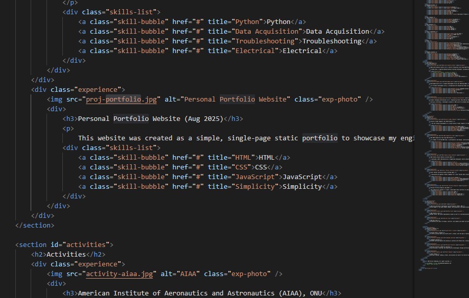 Personal Portfolio Website